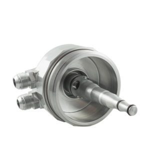 Tapa de filtro de aceite con puertos de sensor + accesorios de enfriador de aceite para BMW M52, M54, M56 … (E36, E39, E46, E60, Z3, Z4 …) 2